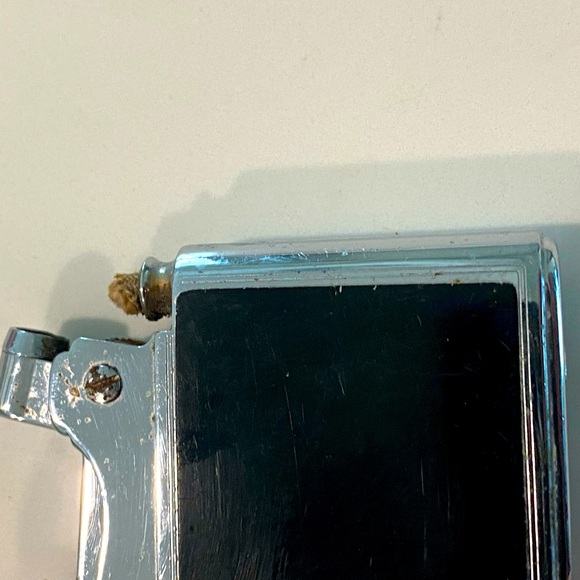 RONSON ADONIS ENGRAVABLE FLORAL DESIGN LIGHTER VINTAGE. - Picture 5 of 5